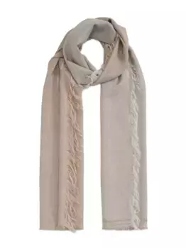 Шарф с люрексом Fabiana Filippi, серый