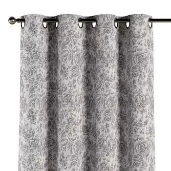 Шарф с люверсами Dekoria, серый