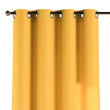 Шарф с люверсами Dekoria, желтый