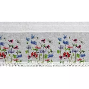 Шарф с люверсами MODERNHOME, белый