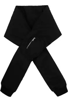 Шарф с мягкими рукавами Jean Paul Gaultier, черный