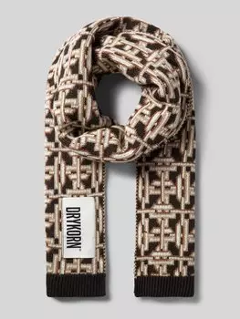 Шарф с нашивкой-лейблом модель «Cronica» Drykorn