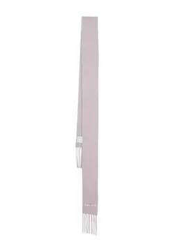 Шарф с нашивкой-логотипом Acne Studios, фиолетовый