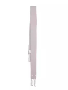 Шарф с нашивкой-логотипом Acne Studios, фиолетовый