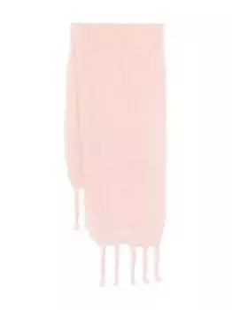 Шарф с нашивкой-логотипом JIL SANDER+, розовый