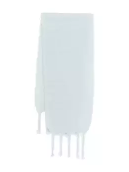 Шарф с нашивкой-логотипом JIL SANDER+, синий