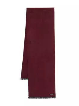 Шарф с нашивкой-логотипом REMUS UOMO, красный