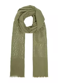 Шарф s.Oliver BLACK LABEL, зеленый