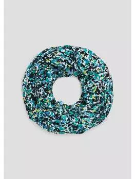 Шарф s.Oliver, цвет schwarz/trkis