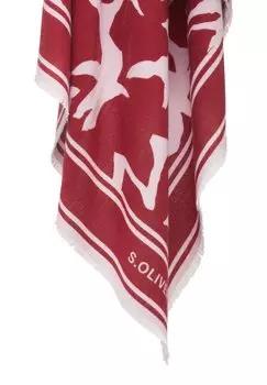 Шарф s.Oliver, темно-красный