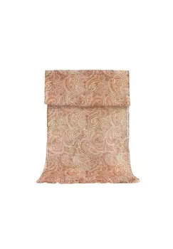 Шарф с пейсли ZEBRO, бежевый