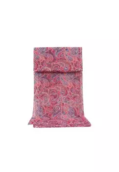Шарф с пейсли ZEBRO, красный