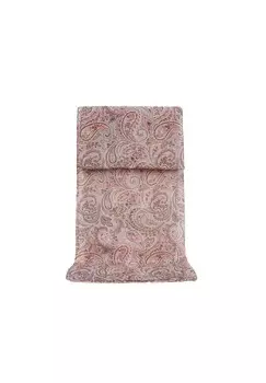 Шарф с пейсли ZEBRO, розовый