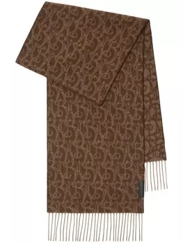 Шарф с подвеской B Burberry, коричневый