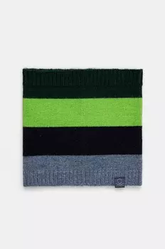 Шарф с примесью детской шерсти United Colors Of Benetton, фиолетовый