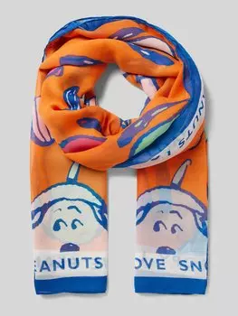 Шарф с принтом Codello, оранжевый