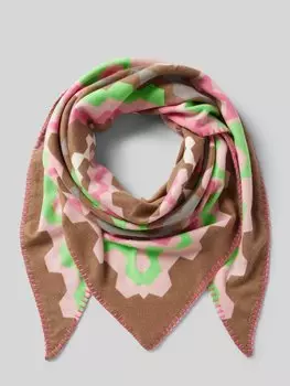 Шарф с принтом Codello, розовый