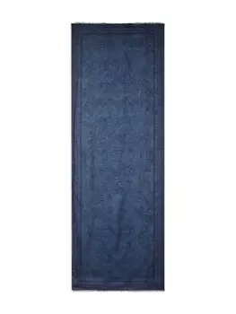 Шарф с принтом ETRO, синий