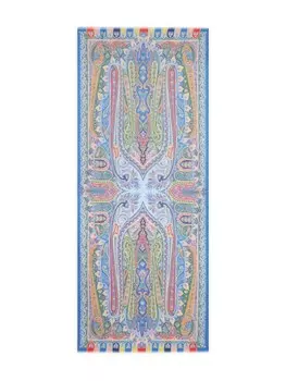 Шарф с принтом ETRO, синий