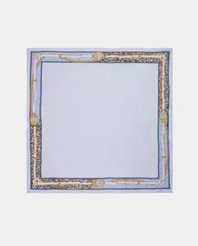 Шарф с принтом Guess, синий