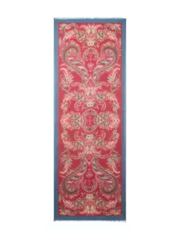 Шарф с принтом пейсли ETRO, красный