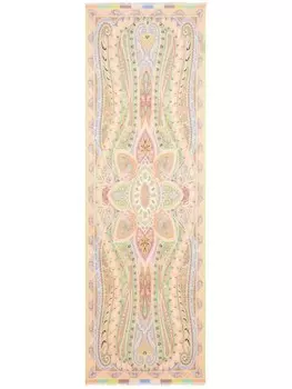 Шарф с принтом пейсли ETRO, желтый