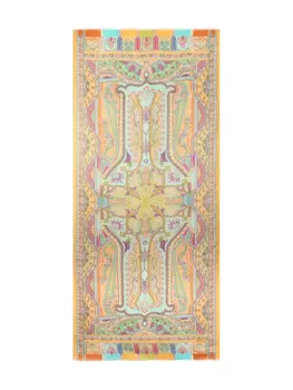 Шарф с принтом пейсли ETRO, желтый