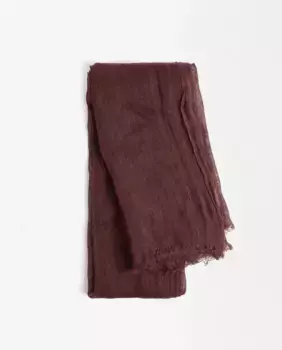 Шарф с простой строчкой Parfois, бордовый