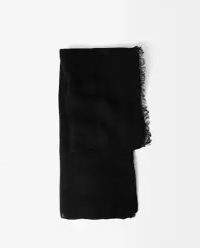 Шарф с простой строчкой Parfois, черный