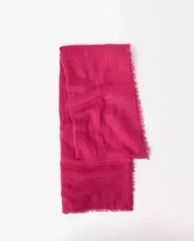 Шарф с простой строчкой Parfois, фуксия
