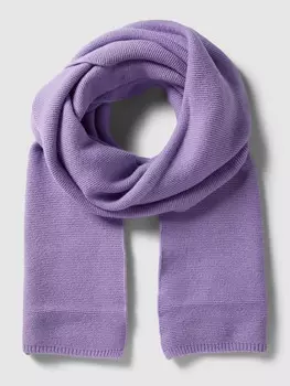 Шарф с ребристой отделкой Lanius, сирень