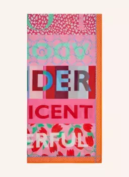 Шарф с шелком Codello, оранжевый