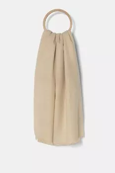 Шарф с шерстью Answear.Lab, бежевый