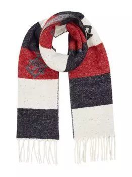 Шарф с шерстью Tommy Hilfiger, синий