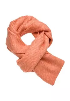 Шарф с шерстью zero, цвет Bright Orange Melange One Size