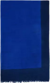 Шарф с синими и зелеными блоками Paul Smith