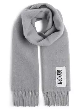 Шарф с содержанием альпаки касай Drykorn, серый