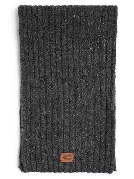 Шарф с содержанием шерсти альпаки Camel Active, серый