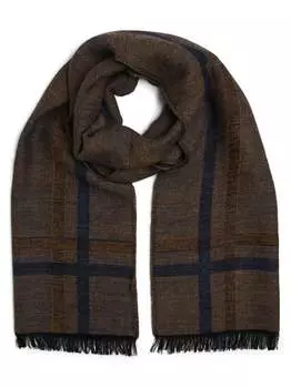 Шарф с содержанием шерсти альпаки Nils Sundstrm, синий