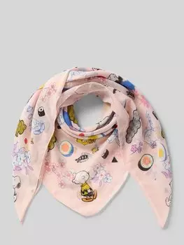 Шарф с узорчатыми принтами Codello, розовый