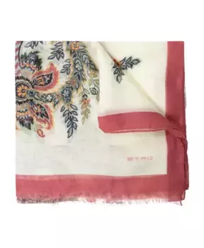 Шарф с узором Etro, мультиколор