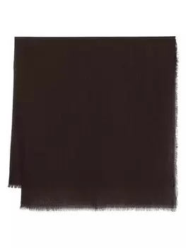 Шарф с вышитым логотипом TOM FORD, коричневый