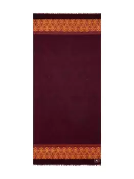 Шарф с жаккардовым узором ETRO, красный