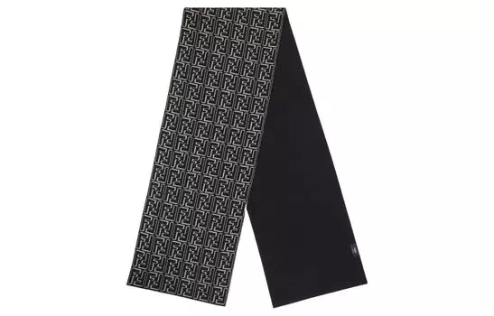 Шарф с жаккардовым узором Ff Allover FENDI