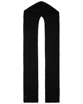 Шарф Saint Laurent Hood, черный