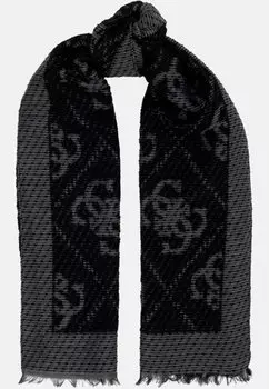 Шарф SALZBURG 4G-LOGO Guess, черный