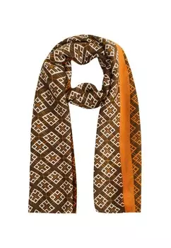 Шарф SAMAYA Halnae, коричневый