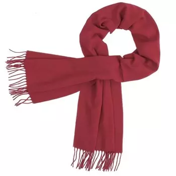 Шарф SAMAYA, рубиново-красный