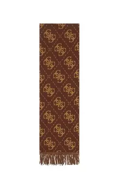 Шарф SCARF Guess, коричневый