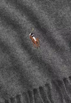 Шарф SCARF OBLONG UNISEX Polo Ralph Lauren, серый